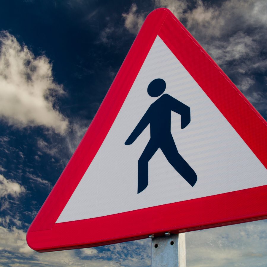 Footpath Closure with Narrow Lanes Setup